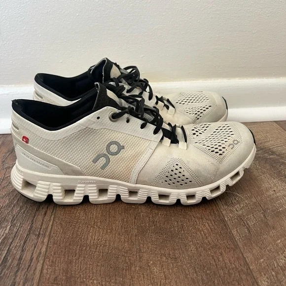 On Running On Cloud White & Black Athletic Shoes Women’s Sz 7 - Picture 6 of 15